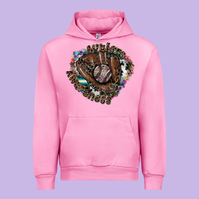 Autism Awareness Baseball Urban Hoodie Designed By Sublimationcraftshop