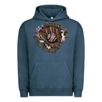 Pigment Midnight Navy autism awareness baseball Urban Hoodie - SublimationCraftShop