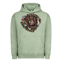 Pigment Oil Green autism awareness baseball Urban Hoodie - SublimationCraftShop