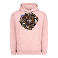 Pigment Salmon autism awareness baseball Urban Hoodie - SublimationCraftShop