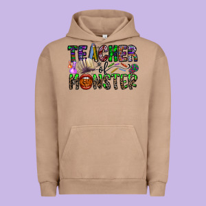 Teacher Of Monster Urban Hoodie Designed By Cowhidedigitalart