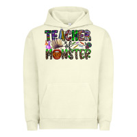 Pigment Pistachio teacher of monster Urban Hoodie - CowhideDigitalArt