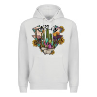 Dove Grey darlin Premium Hoodie - SublimationCraftShop