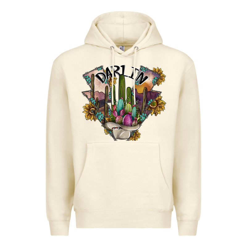 Darlin Premium Hoodie by SublimationCraftShop | Teevron