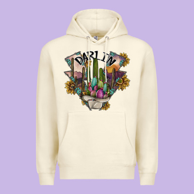 Darlin Premium Hoodie Designed By Sublimationcraftshop