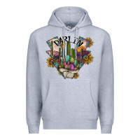 Heather Grey darlin Premium Hoodie - SublimationCraftShop
