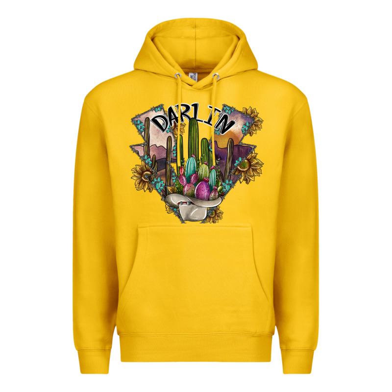 Darlin Premium Hoodie by SublimationCraftShop | Teevron