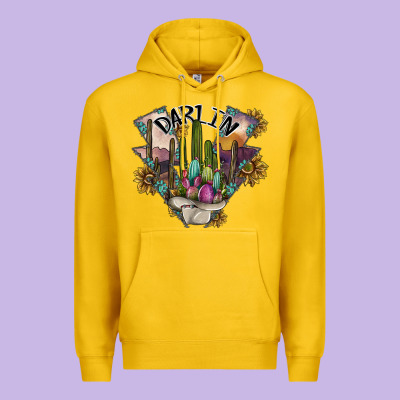 Darlin Premium Hoodie Designed By Sublimationcraftshop