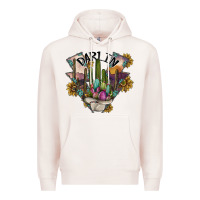 Pale Pink darlin Premium Hoodie - SublimationCraftShop