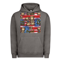 Pigment Tornado proud veteran seamless pattern Urban Hoodie - HRA Design Shop