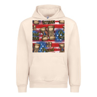 Sandshell proud veteran seamless pattern Urban Hoodie - HRA Design Shop