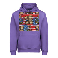 Tulip proud veteran seamless pattern Urban Hoodie - HRA Design Shop
