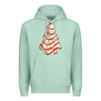 Seafoam white christmas cake Premium Hoodie - FaDigitalArtStudio