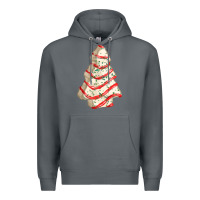 Rock white christmas cake Premium Hoodie - FaDigitalArtStudio