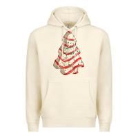Sandshell white christmas cake Premium Hoodie - FaDigitalArtStudio