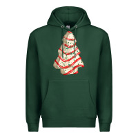 Sports Green white christmas cake Premium Hoodie - FaDigitalArtStudio