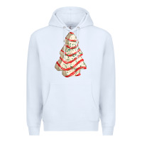 White white christmas cake Premium Hoodie - FaDigitalArtStudio