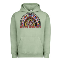 Pigment Oil Green autism awareness Urban Hoodie - SublimationCraftShop