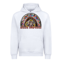 White autism awareness Urban Hoodie - SublimationCraftShop