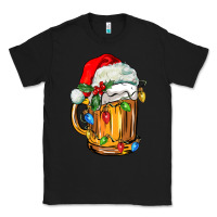 Black christmas beer Classic Tee - FaDigitalArtStudio