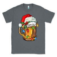 Charcoal Heather christmas beer Classic Tee - FaDigitalArtStudio