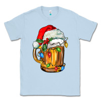 Dusty Blue christmas beer Classic Tee - FaDigitalArtStudio
