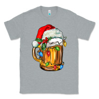Heather Grey christmas beer Classic Tee - FaDigitalArtStudio