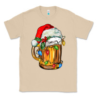 Mushroom christmas beer Classic Tee - FaDigitalArtStudio
