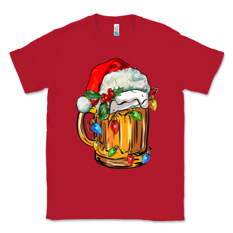 Christmas Beer Classic Tee by FaDigitalArtStudio | Teevron