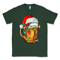 Sports Green christmas beer Classic Tee - FaDigitalArtStudio