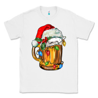 White christmas beer Classic Tee - FaDigitalArtStudio