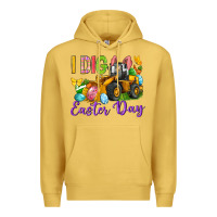 Antique Gold I dig Easter Day Premium Hoodie - Neo Western
