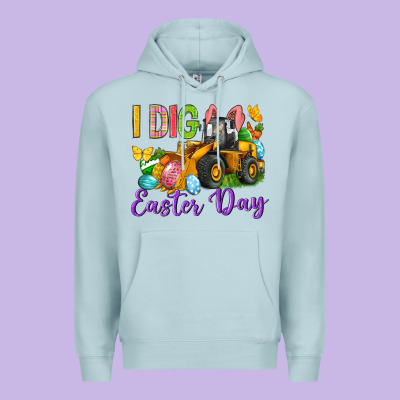 I Dig Easter Day Premium Hoodie Designed By Neo Western