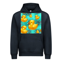Navy rubber duck seamless pattern Urban Hoodie - HRA Design Shop