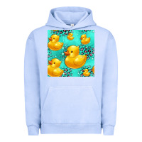 Pigment Grape Ice rubber duck seamless pattern Urban Hoodie - HRA Design Shop