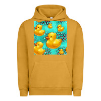 Pigment Peanut Butter rubber duck seamless pattern Urban Hoodie - HRA Design Shop