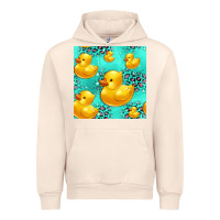 Sandshell rubber duck seamless pattern Urban Hoodie - HRA Design Shop