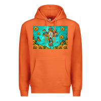 Carrot bull skull cross skinny metal can holder Premium Hoodie - HRA Design Shop