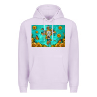 Bull Skull Cross Skinny Metal Can Holder Premium Hoodie | Teevron