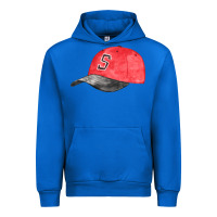 Cobalt red softball cap fa element Urban Hoodie - FaDigitalArtStudio