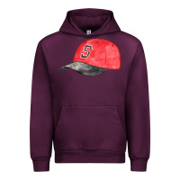 Mauve Wine red softball cap fa element Urban Hoodie - FaDigitalArtStudio