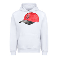 White red softball cap fa element Urban Hoodie - FaDigitalArtStudio