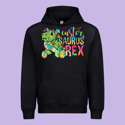 Easter Saurus Rex Easter Day Urban Hoodie Designed By Neo Western