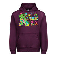 Mauve Wine Easter Saurus Rex Easter Day Urban Hoodie - Neo Western