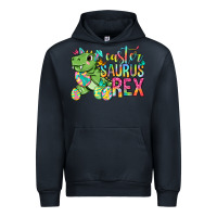 Navy Easter Saurus Rex Easter Day Urban Hoodie - Neo Western
