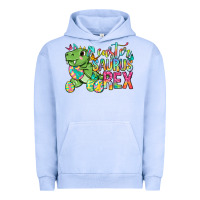 Pigment Grape Ice Easter Saurus Rex Easter Day Urban Hoodie - Neo Western