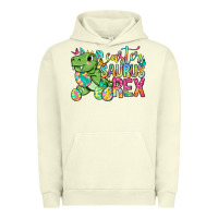 Pigment Pistachio Easter Saurus Rex Easter Day Urban Hoodie - Neo Western