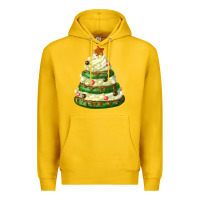 Lemon white christmas cookie cake Premium Hoodie - FaDigitalArtStudio
