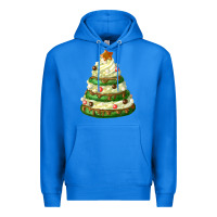 True Royal white christmas cookie cake Premium Hoodie - FaDigitalArtStudio