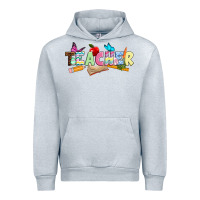 Heather Grey Easter Teacher Easter Day Urban Hoodie - Neo Western